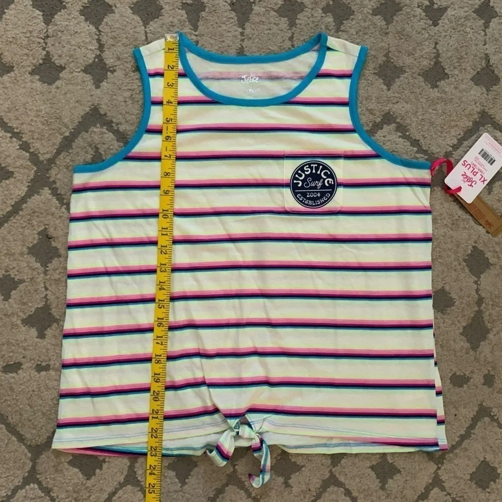 Justice Girl’s Plus Sleeveless Shirt